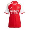 Dames Arsenal Granit Xhaka #34 Thuis tenue 2023-24 Korte Mouw-1