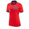 Dames Engeland Mason Mount #19 Uit tenue WK 2022 Korte Mouw-1