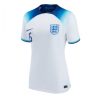 Dames Engeland Harry Maguire #6 Thuis tenue WK 2022 Korte Mouw-1