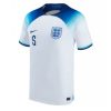 Engeland John Stones #5 Thuis tenue Mensen WK 2022 Korte Mouw-1