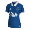 Dames Everton Dwight McNeil #7 Thuis tenue 2023-24 Korte Mouw-1