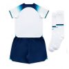 Kids Engeland Thuis tenue WK 2022 Korte Mouw (+ Korte broeken)-1