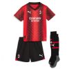 Kids AC Milan Zlatan Ibrahimovic #11 Thuis tenue 2023-24 Korte Mouw (+ Korte broeken)-1