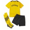 Kids Borussia Dortmund Thuis tenue 2022-23 Korte Mouw (+ Korte broeken)-1