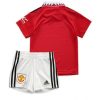 Kids Manchester United Thuis tenue 2022-23 Korte Mouw (+ Korte broeken)-1