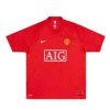 Retro Manchester United Ronaldo #7 2007/08 Thuisshirt Korte Mouw Voetbalshirts-1