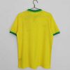 Brazilië 2022/23 Thuisshirt Korte Mouw Klassieke Retro Voetbalshirts-1