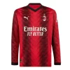 AC Milan Rafael Leão #10 Thuisshirt 2023-2024 Voetbalshirt met Lange Mouwen-1