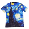 AFC Ajax Thuisshirt Van Gogh The Starry Night Edition 2023-2024 Voetbalshirt met Korte Mouw-1