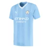 Manchester City Akanji #25 Thuisshirt 2023-2024 Voetbalshirts Korte Mouw-1