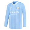 Manchester City Akanji #25 Thuisshirt 2023-2024 Voetbalshirts Lange Mouwen-1