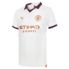 Manchester City Kyle Walker #2 Uitshirt 2023-2024 Voetbalshirts Korte Mouw-1