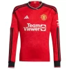 Manchester United Jadon Sancho #25 Thuisshirt 2023-2024 Voetbalshirts Lange Mouwen-1