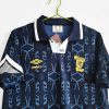 Schotland 1992/93 Thuisshirt Korte Mouw Klassieke Retro Voetbalshirts-3