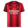 AC Milan Sergino Dest #2 Thuisshirt 2023-2024 Voetbalshirts Korte Mouw-1