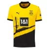 Borussia Dortmund Karim Adeyemi #27 Thuisshirt 2023-2024 Voetbalshirts Korte Mouw-1