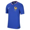 Frankrijk Jules Kounde #5 Thuisshirt EK 2024 Voetbalshirts Korte Mouw-1