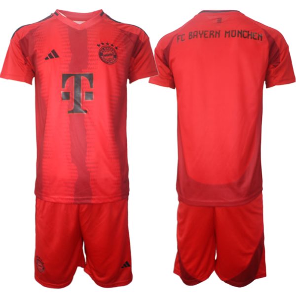 Nieuwe FC Bayern München Thuisshirt 2024/25 Voetbalshirts Korte Mouw (+ Korte broeken) Kopen